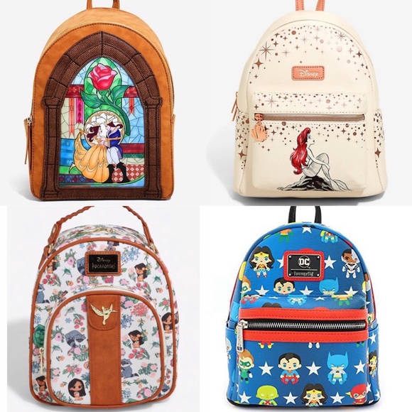 NWT JUSTICE initial “A” Unicorn Mini Backpack - Picture 12 of 12